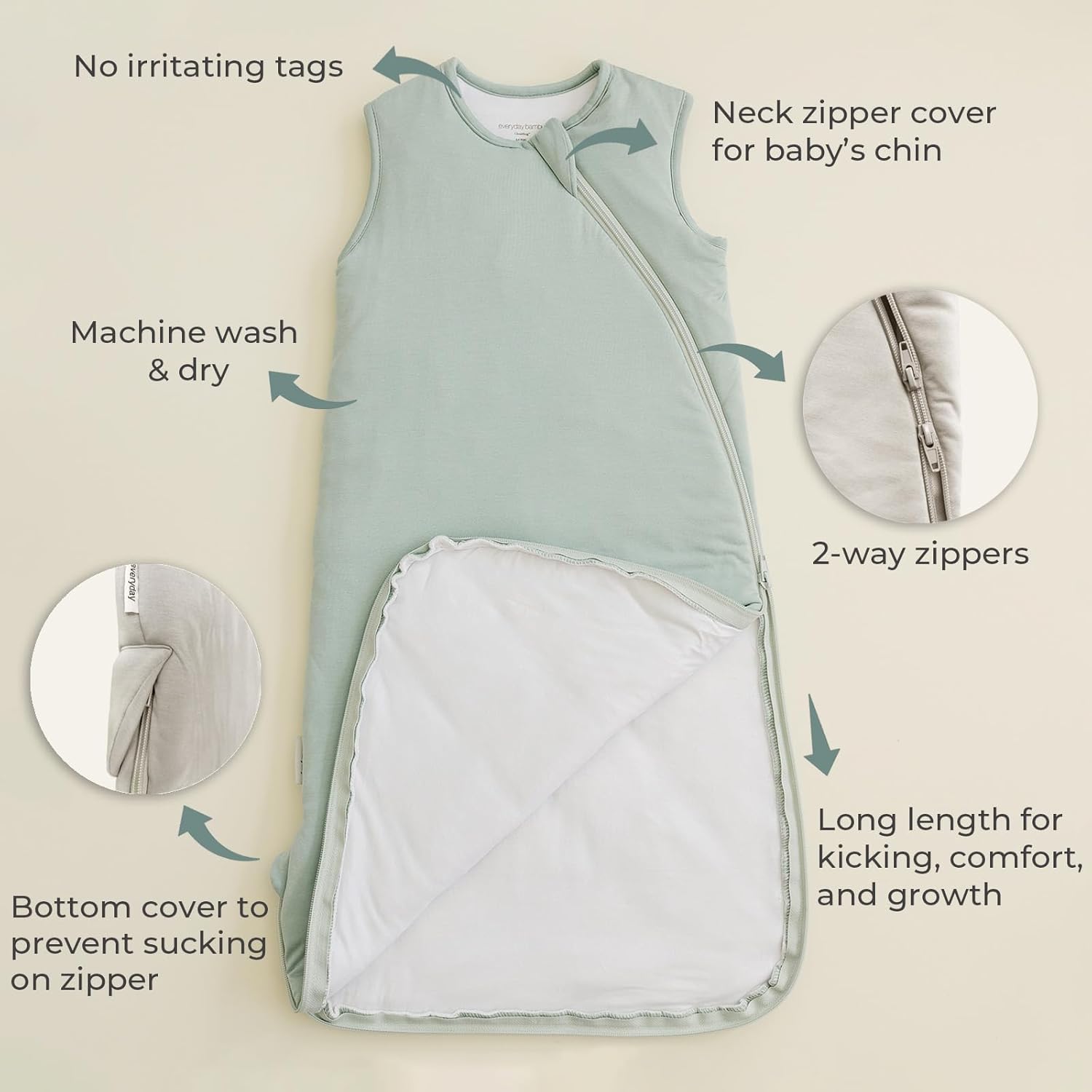 Everyday Bambu Sleep Sack 05 Tog Rayon Bamboo