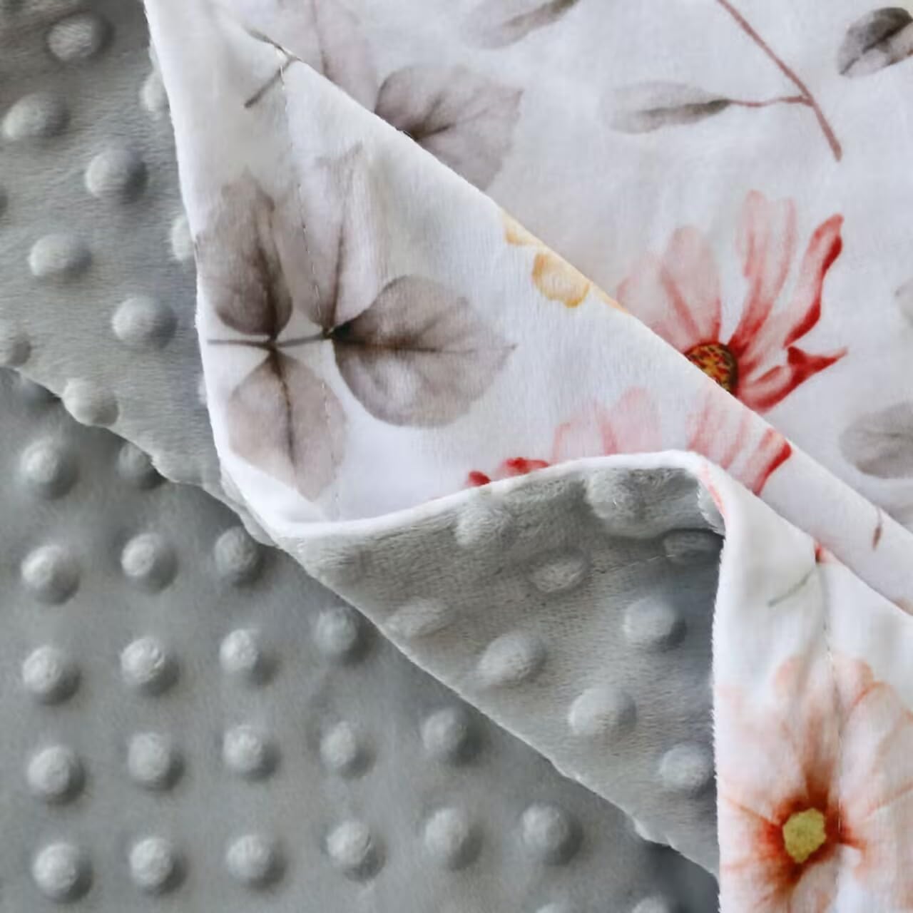 BORITAR Baby Blanket Soft Plush Mink Fabric for Girls
