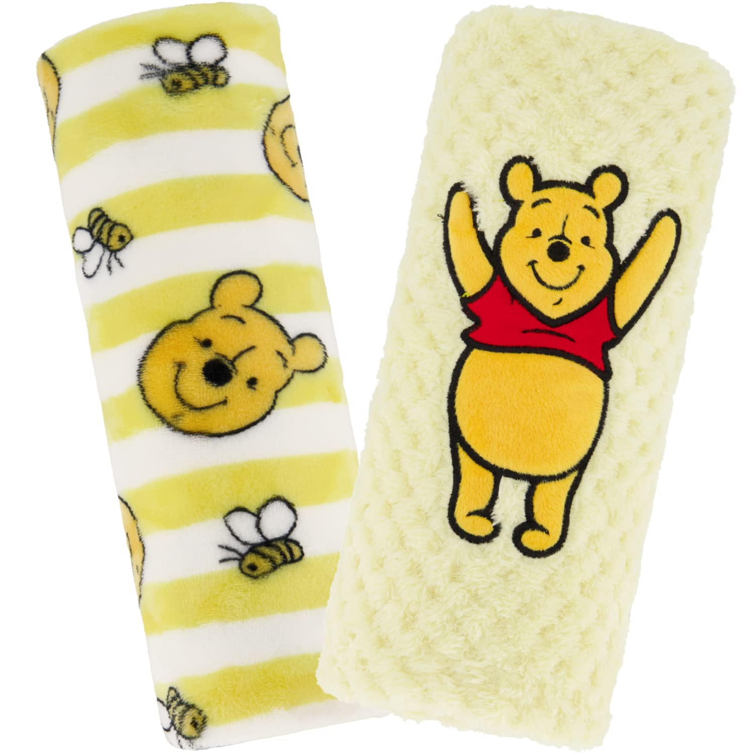 Disney 2-Pack Baby Blanket with Winnie The Pooh Design