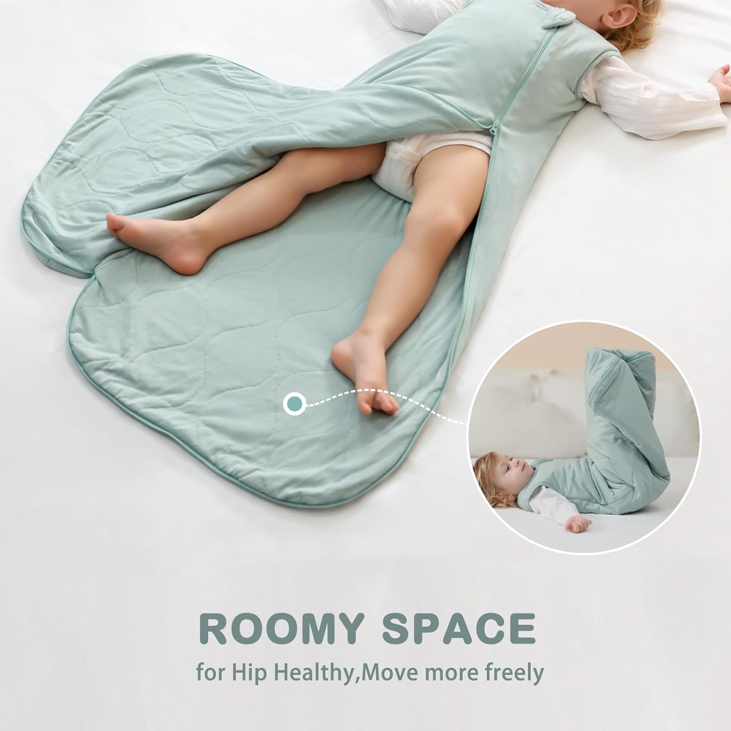 Mosebears Baby Sleep Sack 10 TOG Bamboo Rayon Spandex