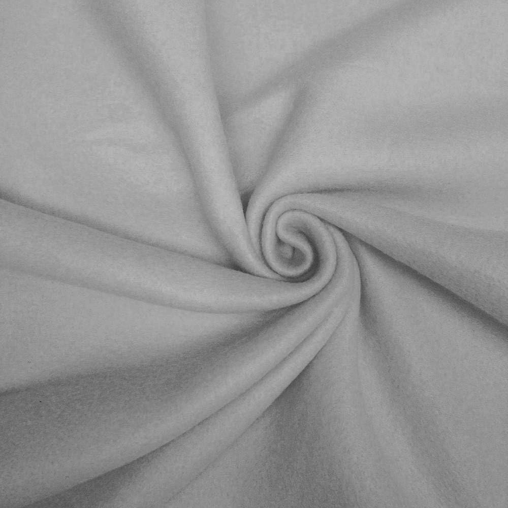 American Baby Company Fleece Blanket with Satin Trim Gray 30x40
