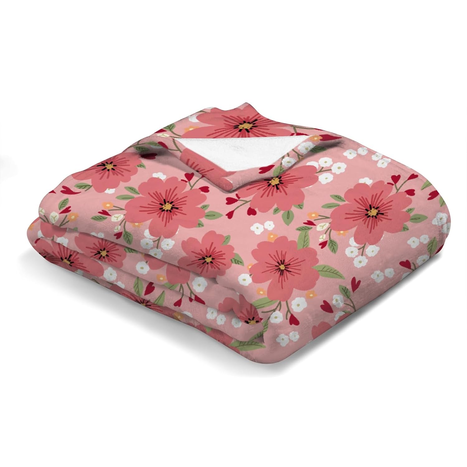 KASTLEE Love Blooms Baby Blanket for Girl Boy 1