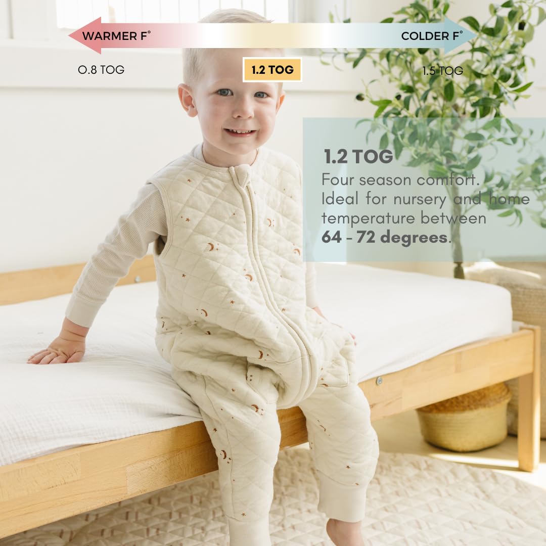 Tealbee Dreamsuit Toddler Sleep Sack with Feet 12-18M 18-24M