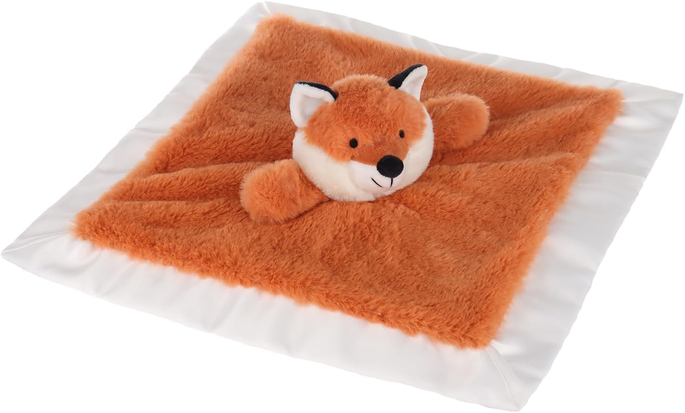 Apricot Lamb Yellow Fox Security Blanket 14 Inches