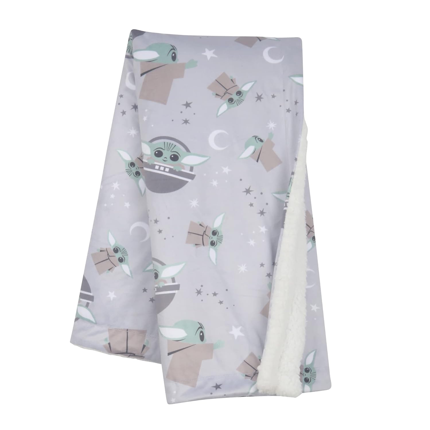 Lambs Ivy Baby Yoda Fleece Blanket