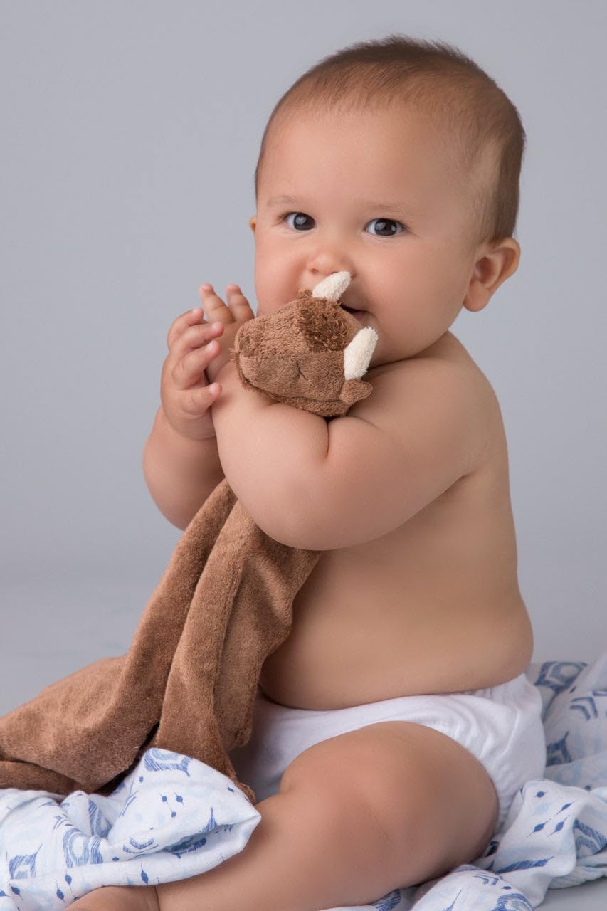 Angel Dear Bison Blankie - Soft Cozy Baby Blanket