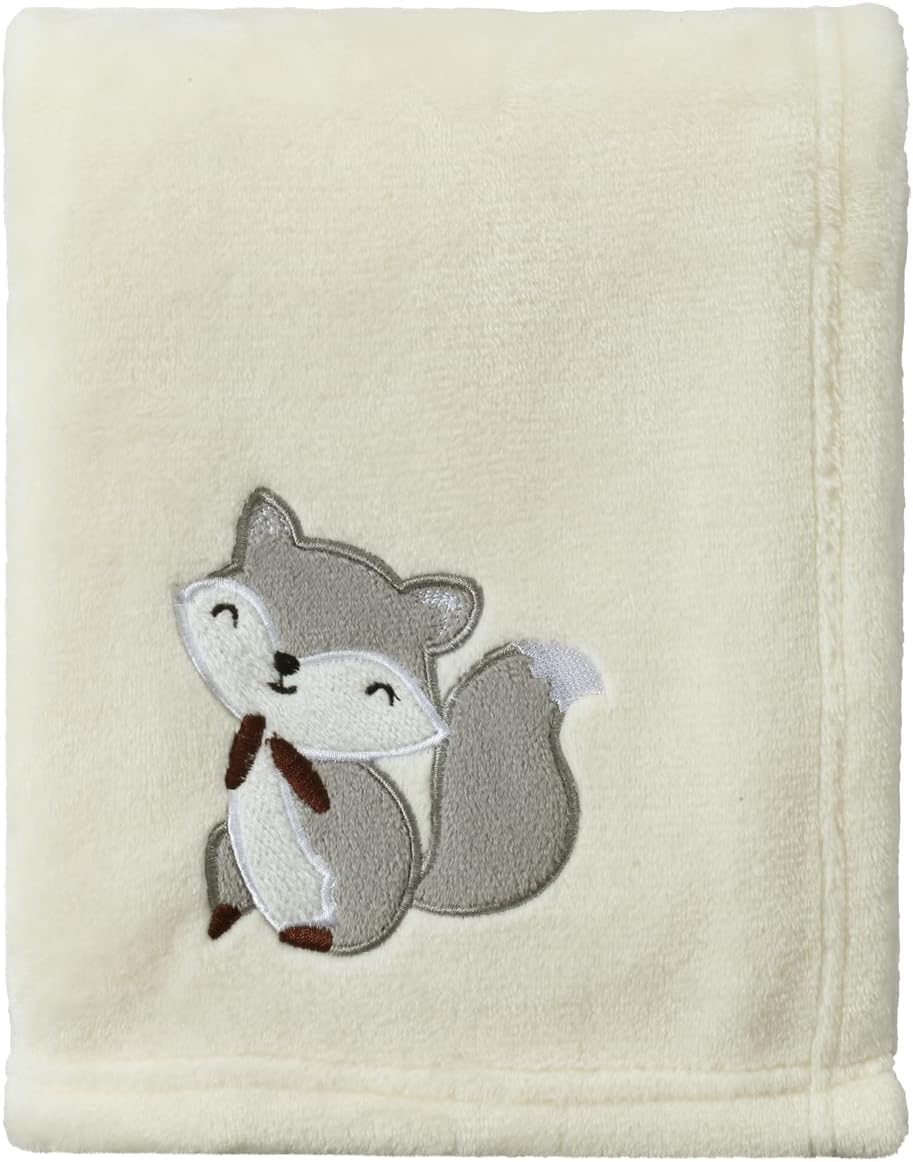 CREVENT 30X40 Plush Fleece Blanket for Baby Toddler