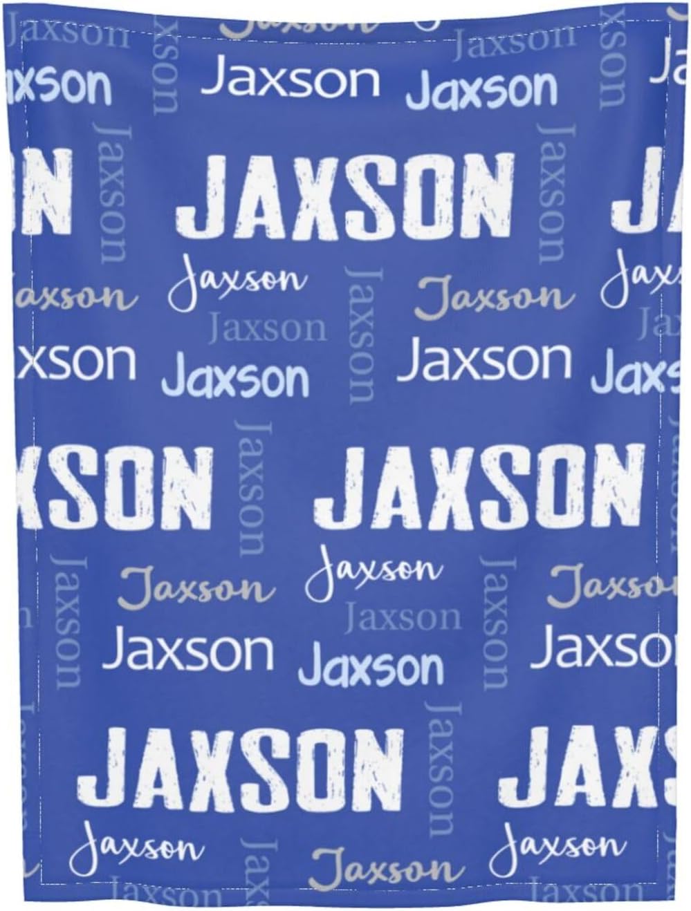 Personalized Baby Blanket with Name - Custom Monogrammed Design