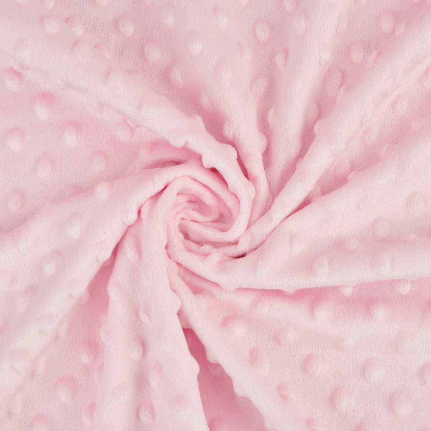 American Baby Company Heavenly Soft Chenille Security Blanket Pink 14 x 14