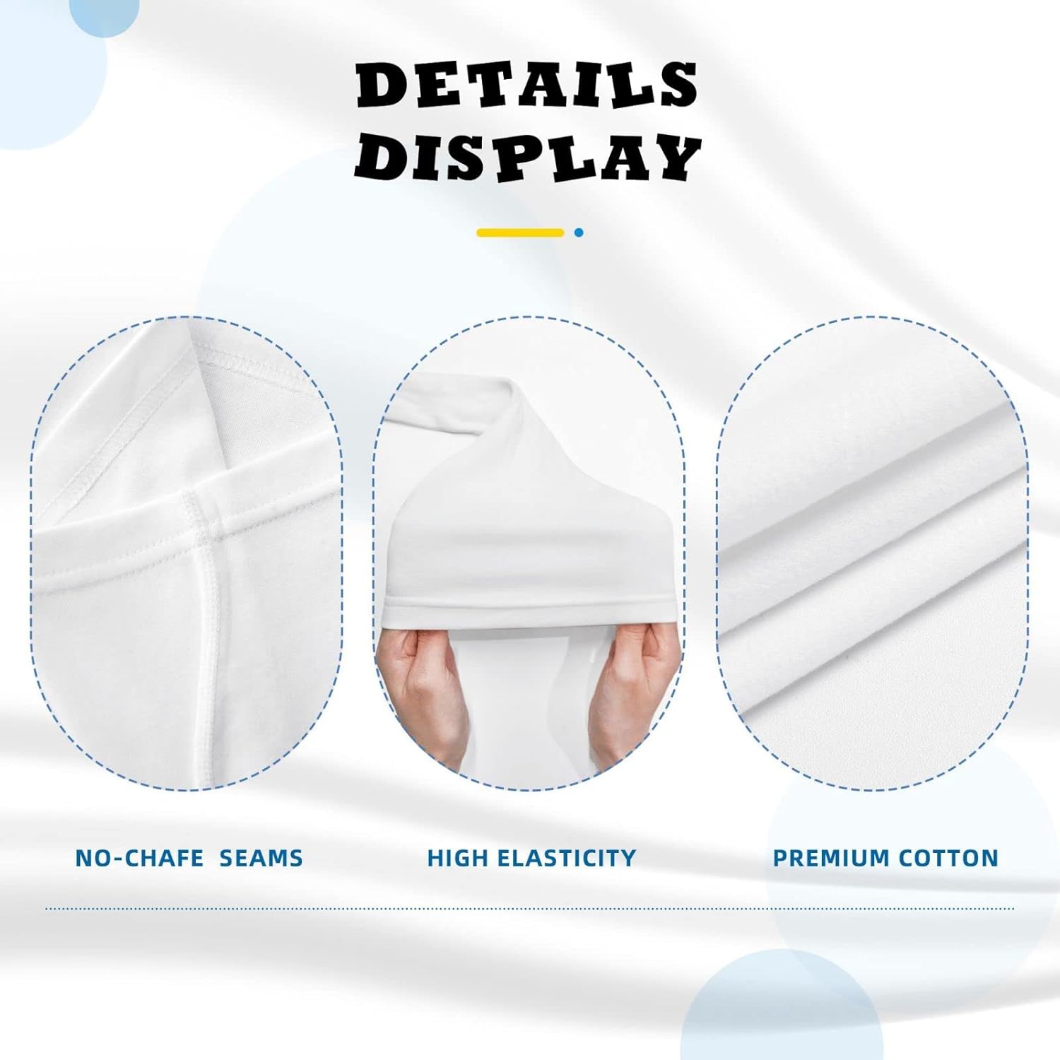 Soft Stretchy Newborn Swaddle Blanket and Headband Set