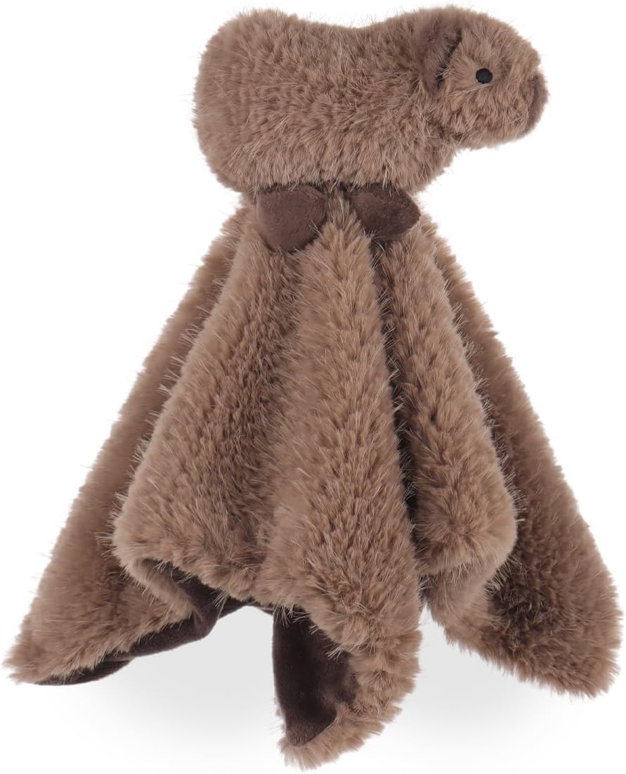 Apricot Lamb Capybara Security Blanket for Babies 14 Inches 1