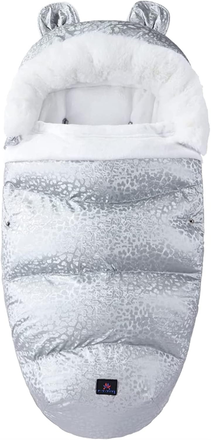 KFLING Baby Sleeping Bag Thickened Velvet Warm Winter Footmuff