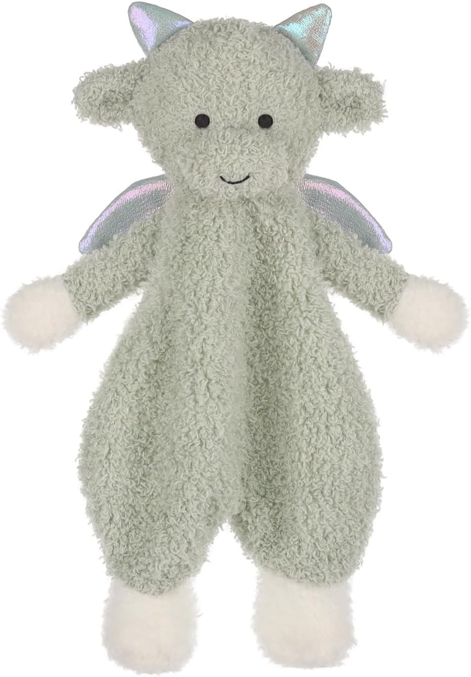 Apricot Lamb Dragon Lovey Baby Security Blanket 103 Inches Green