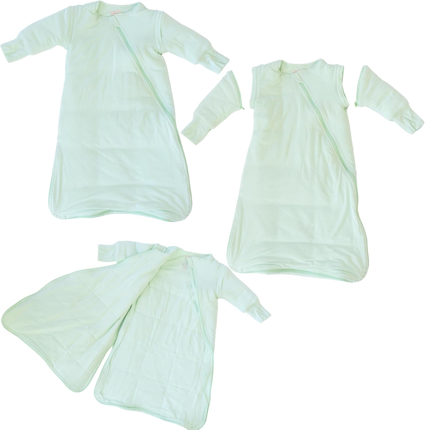 Little Big Sunshine Bamboo Sleep Bag 15 TOG with J Zipper Optional Sleeves