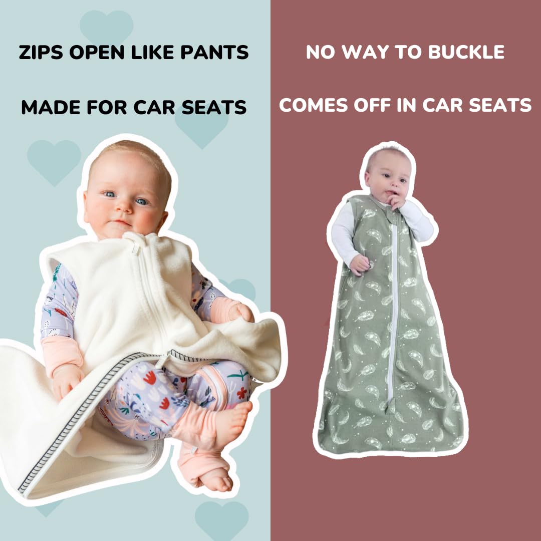 Buckle Me Baby Coats Wearable Blanket for Car Seat to Crib 1