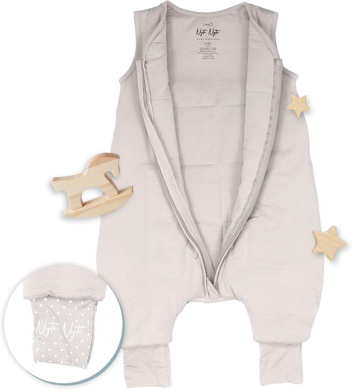 Nyte Nyte Baby - 1-toG Sleeveless Sleep Sack for Newborn Toddler