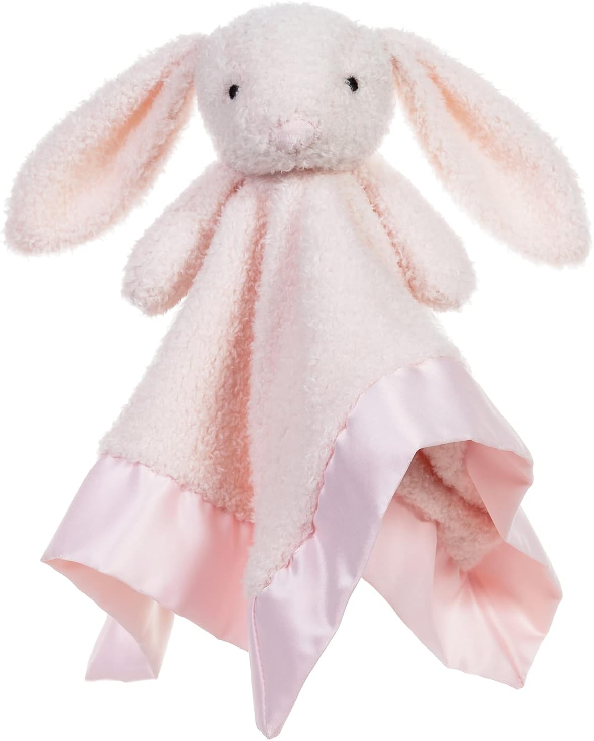 Apricot Lamb Pink Bunny Security Blanket Baby Lovey
