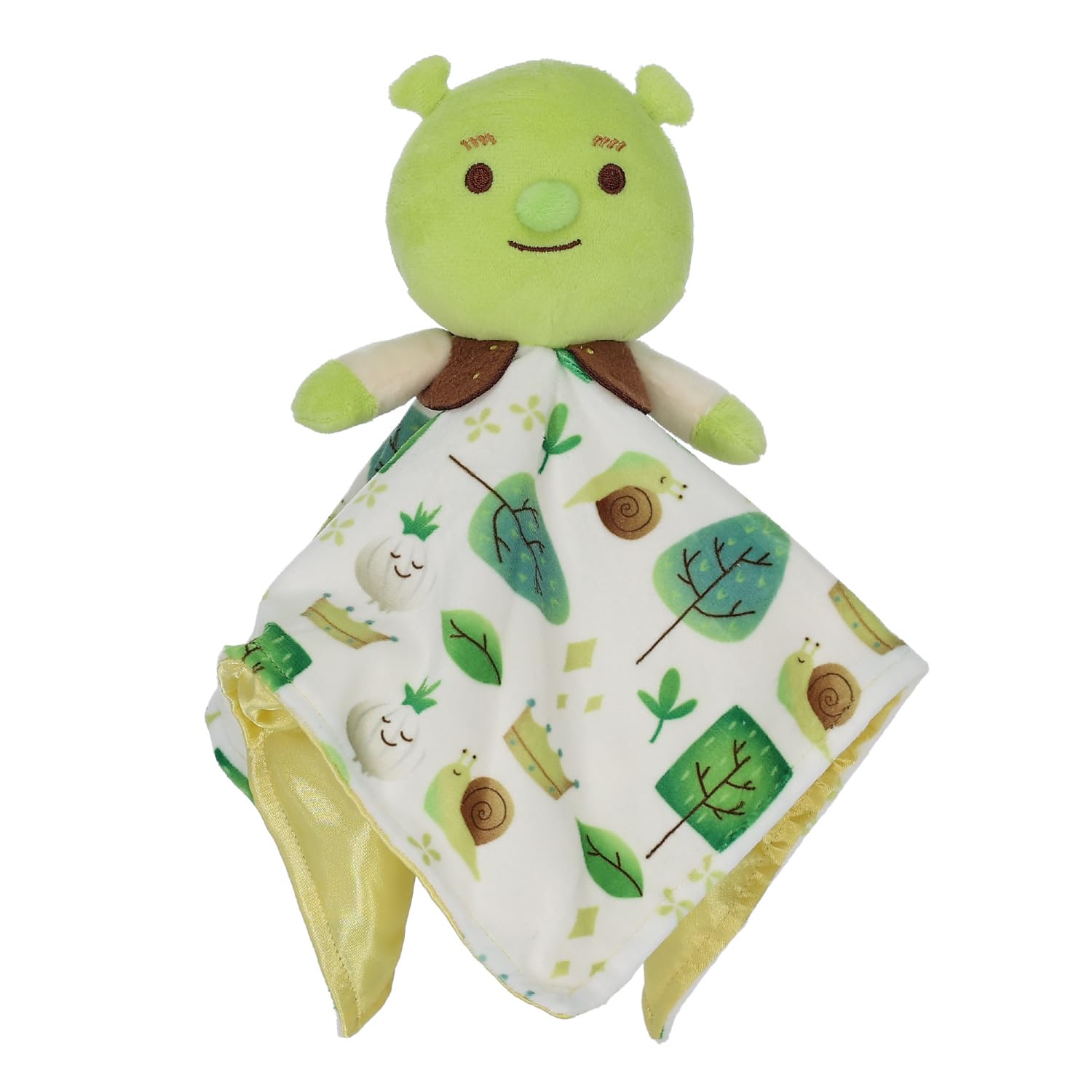 Shrek Blanky Plush Shrek Head with Embroidered Face