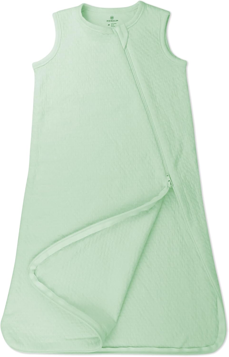 HonestBaby Organic Cotton Wearable Blanket Sleeping Bag Swaddle Transition Medium