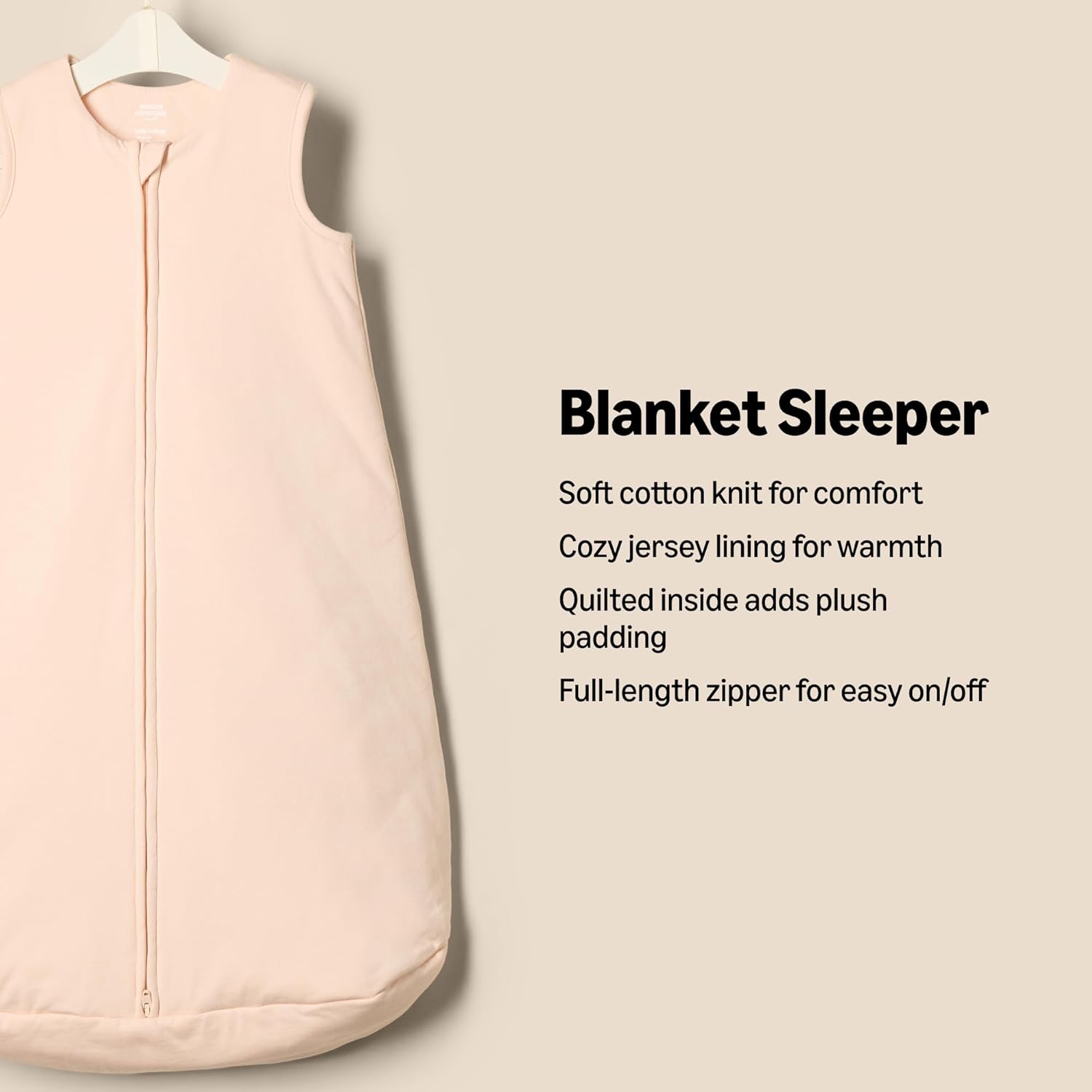 Amazon Essentials Soft Cotton Sleep Sack for Baby