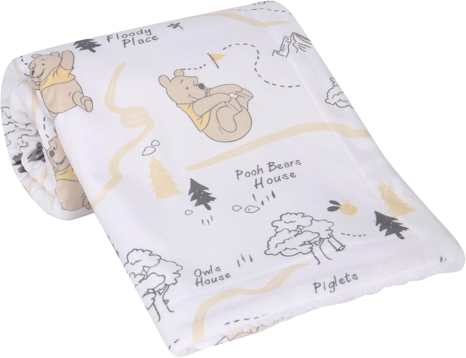 Lambs Ivy Disney Baby Pooh Blanket