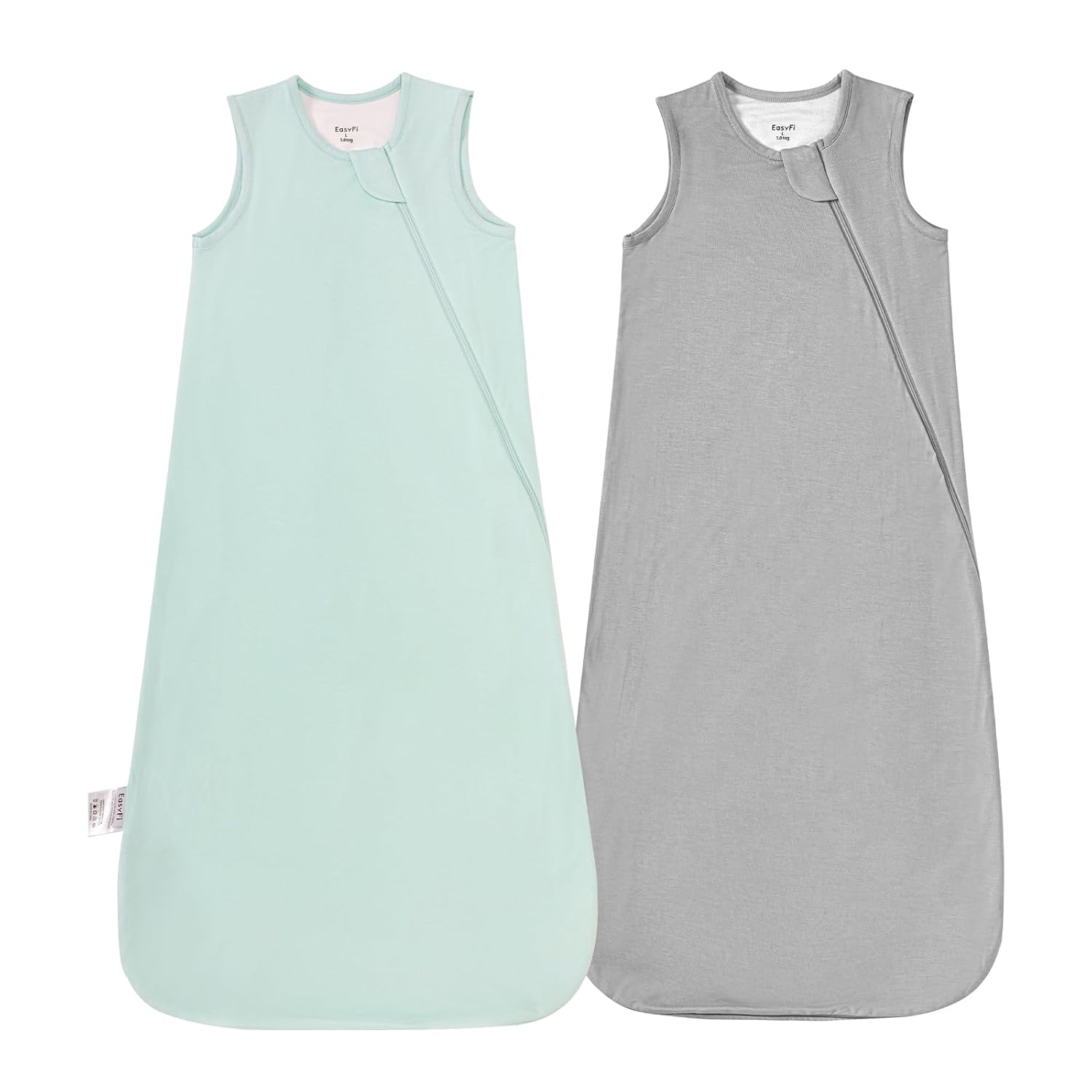 EasyFi Supersoft Bamboo Rayon Sleep Sack 2 Pack for 0-6 Months
