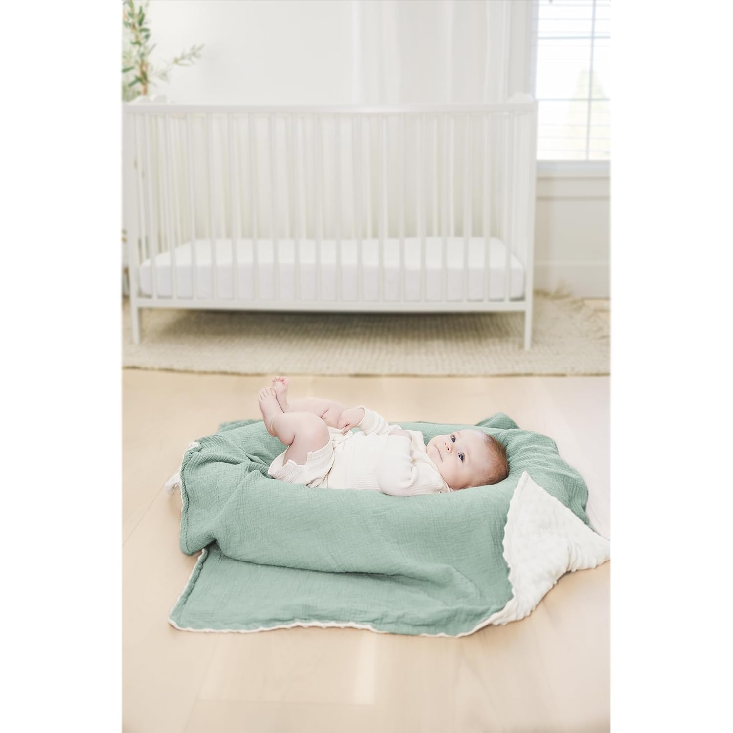 Konssy Baby Blankets for Unisex Boys Girls