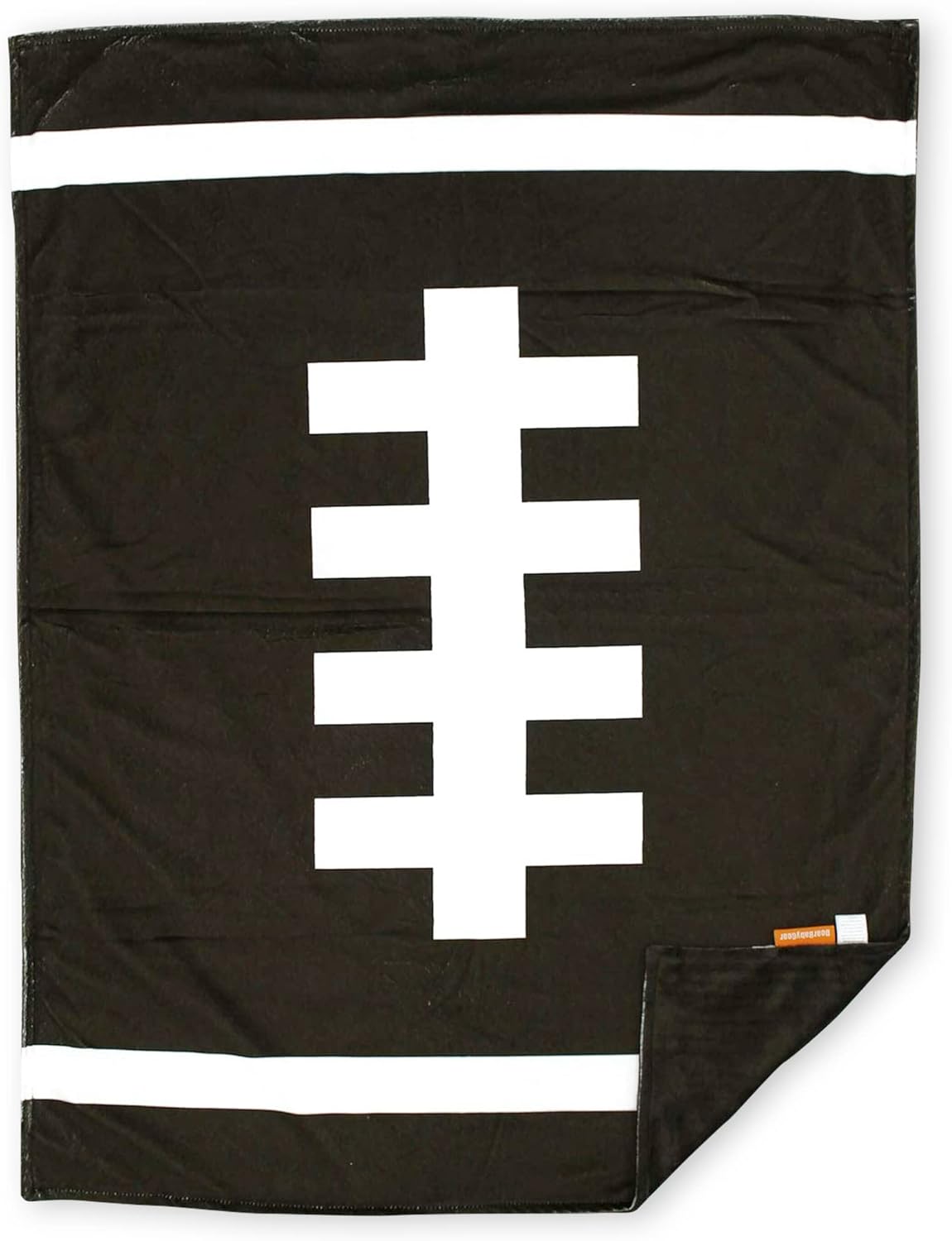 Dear Baby Gear Reversible Blanket - 40x30 Football Brown Deluxe