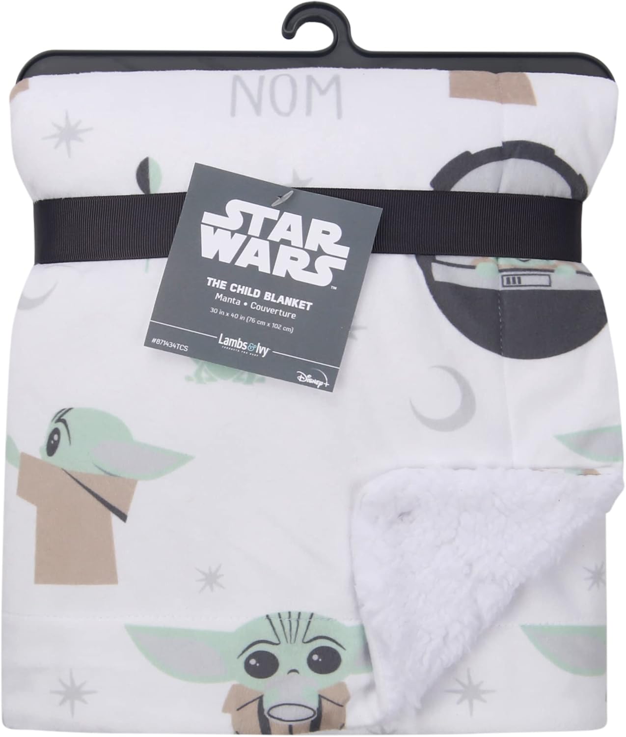 Lambs Ivy Star Wars Baby Yoda Blanket