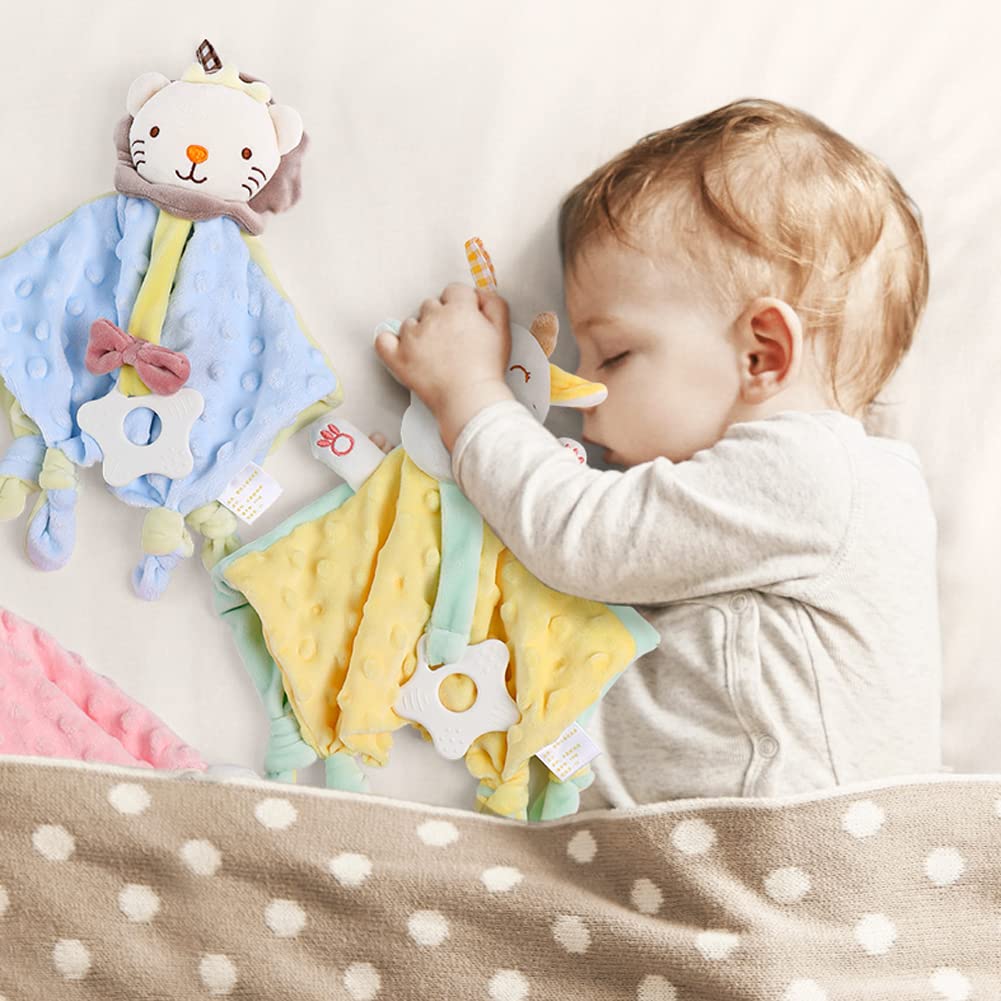Upalupa Loveys Cow Security Blanket - Yellow