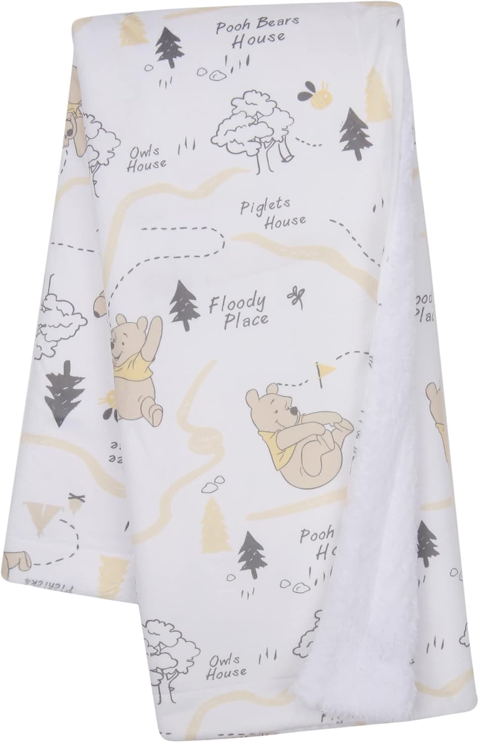 Lambs Ivy Disney Baby Pooh Blanket