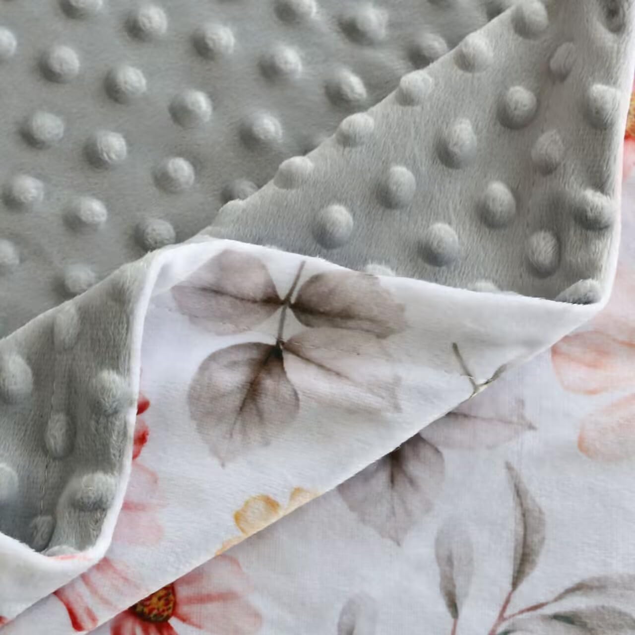 BORITAR Baby Blanket Soft Plush Mink Fabric for Girls