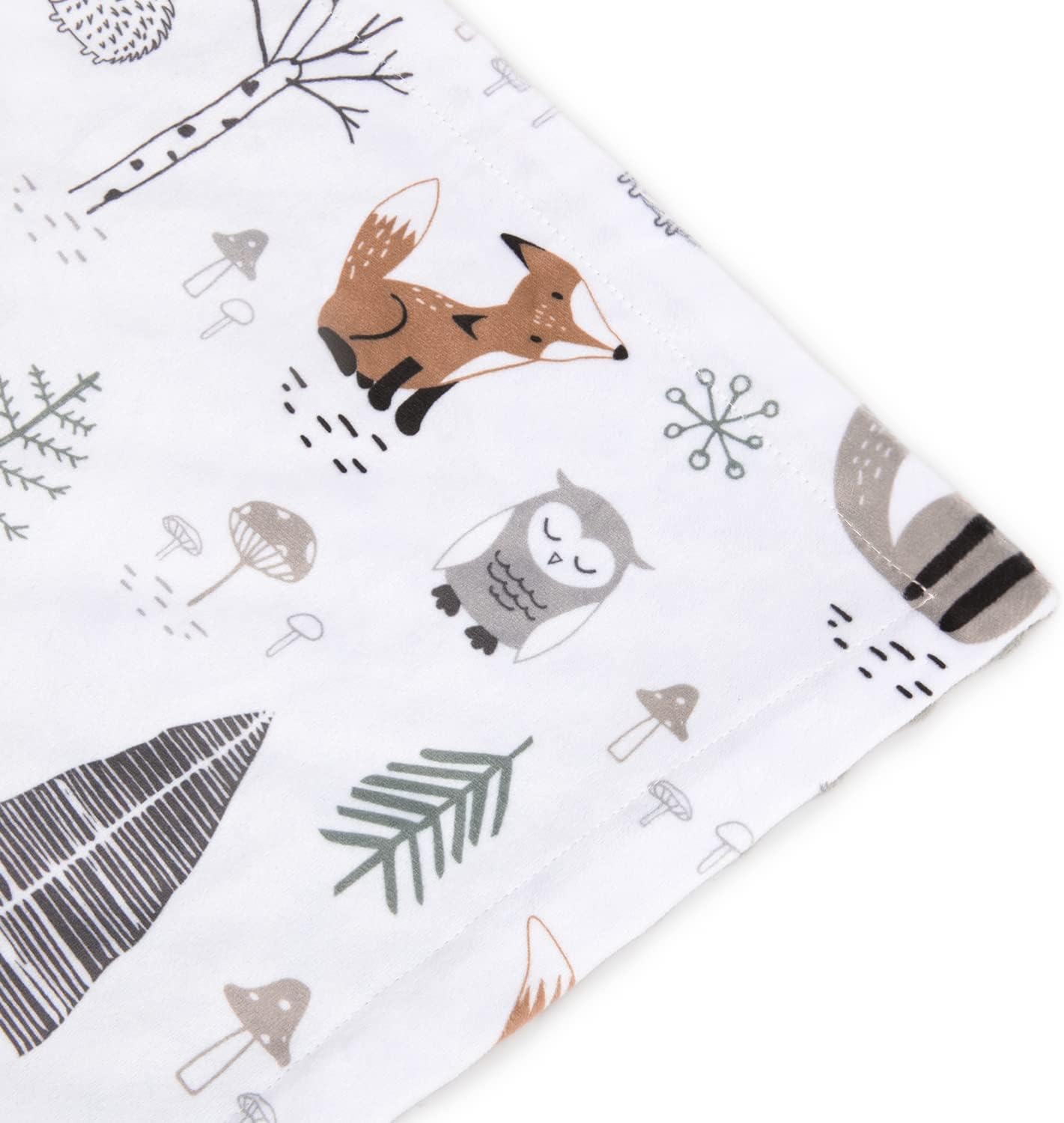 HOMRITAR Soft Plush Baby Blanket with Dotted Backing