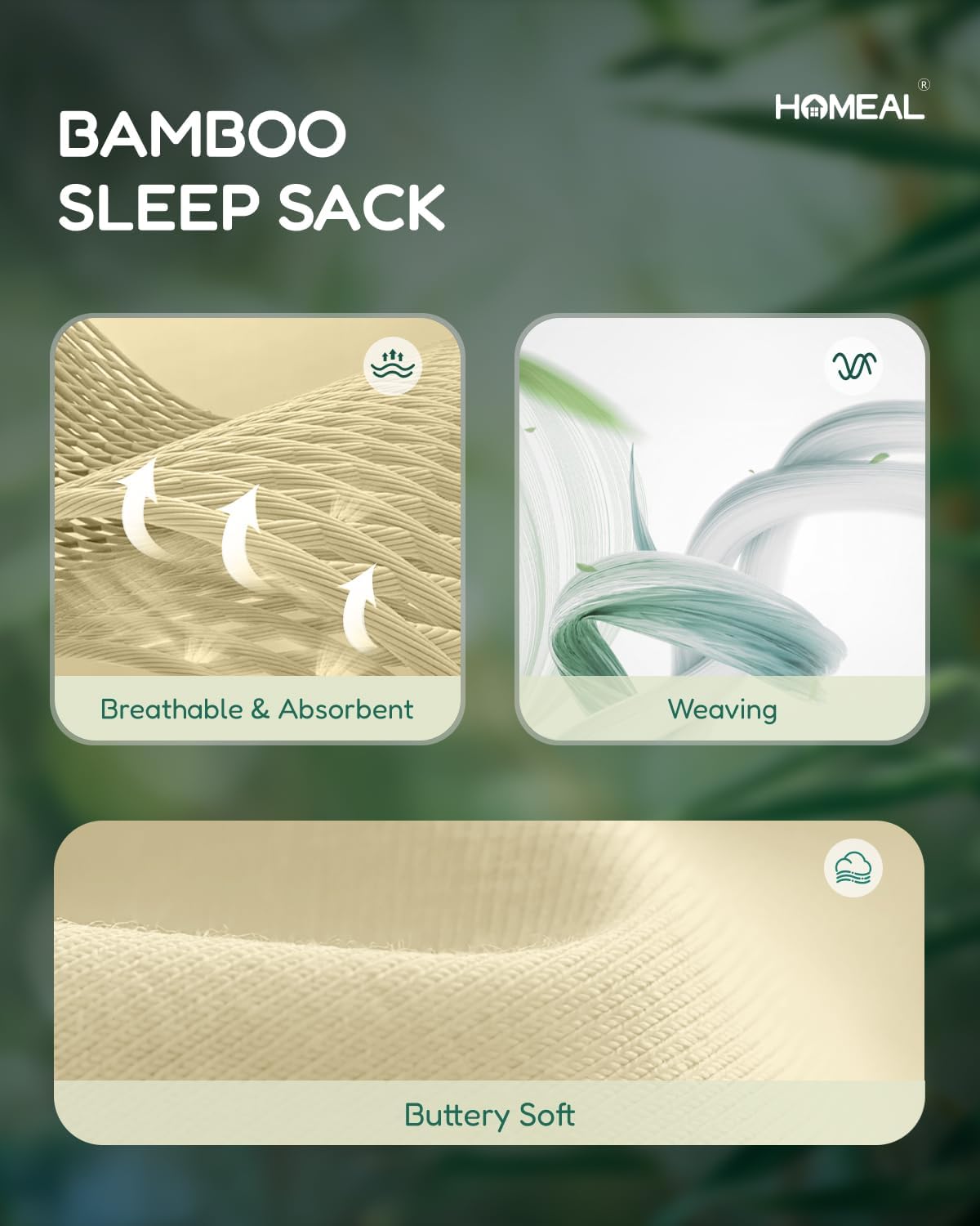 HOMEAL Toddler Sleep Sack with Feet 12M-7T 1