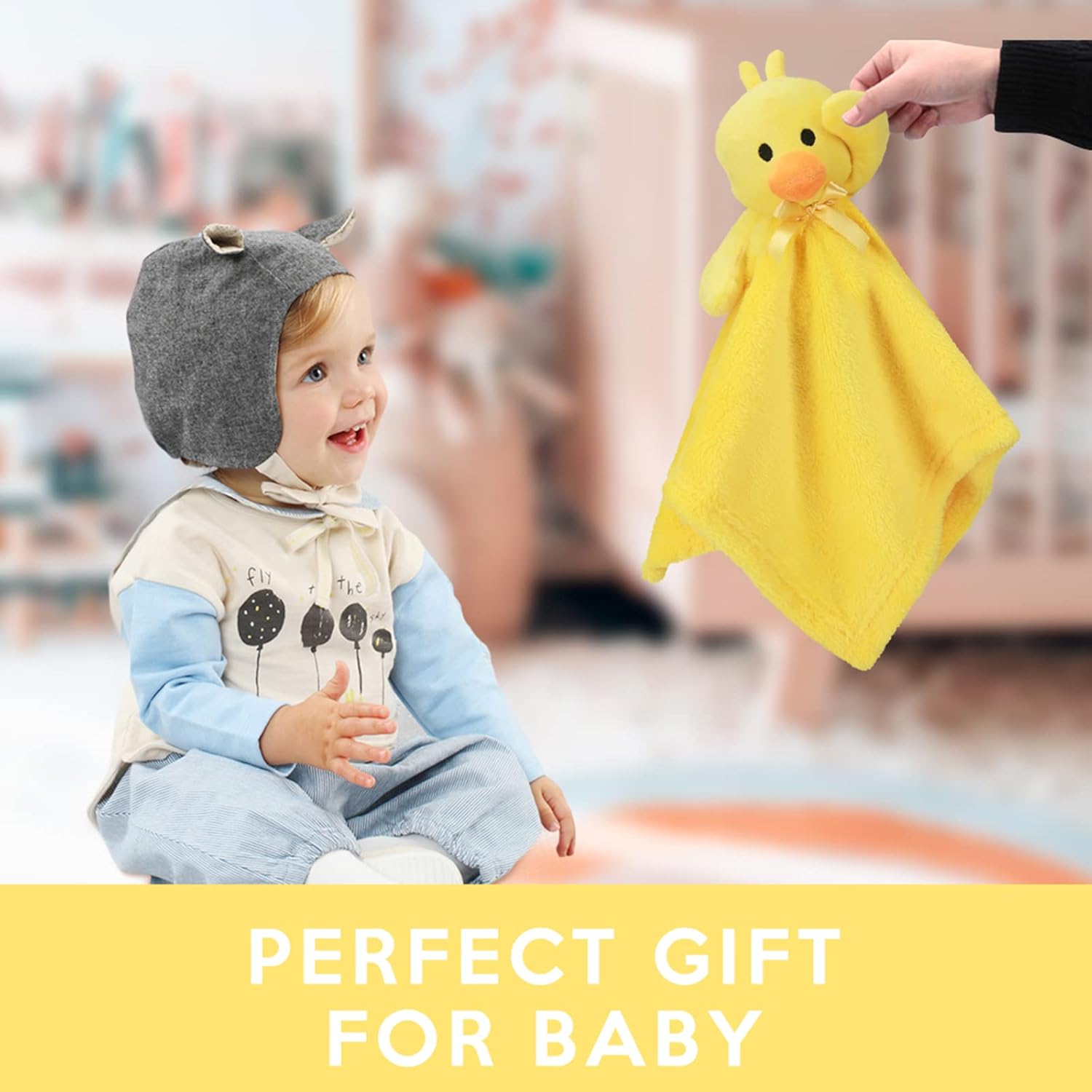 Pro Goleem Soft Duck Security Blanket 16 Inch