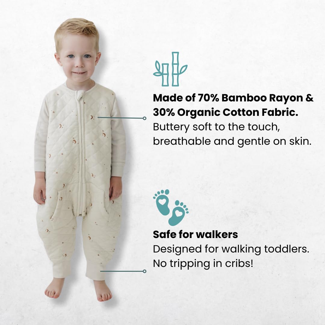 Tealbee Dreamsuit Toddler Sleep Sack with Feet 12-18M 18-24M
