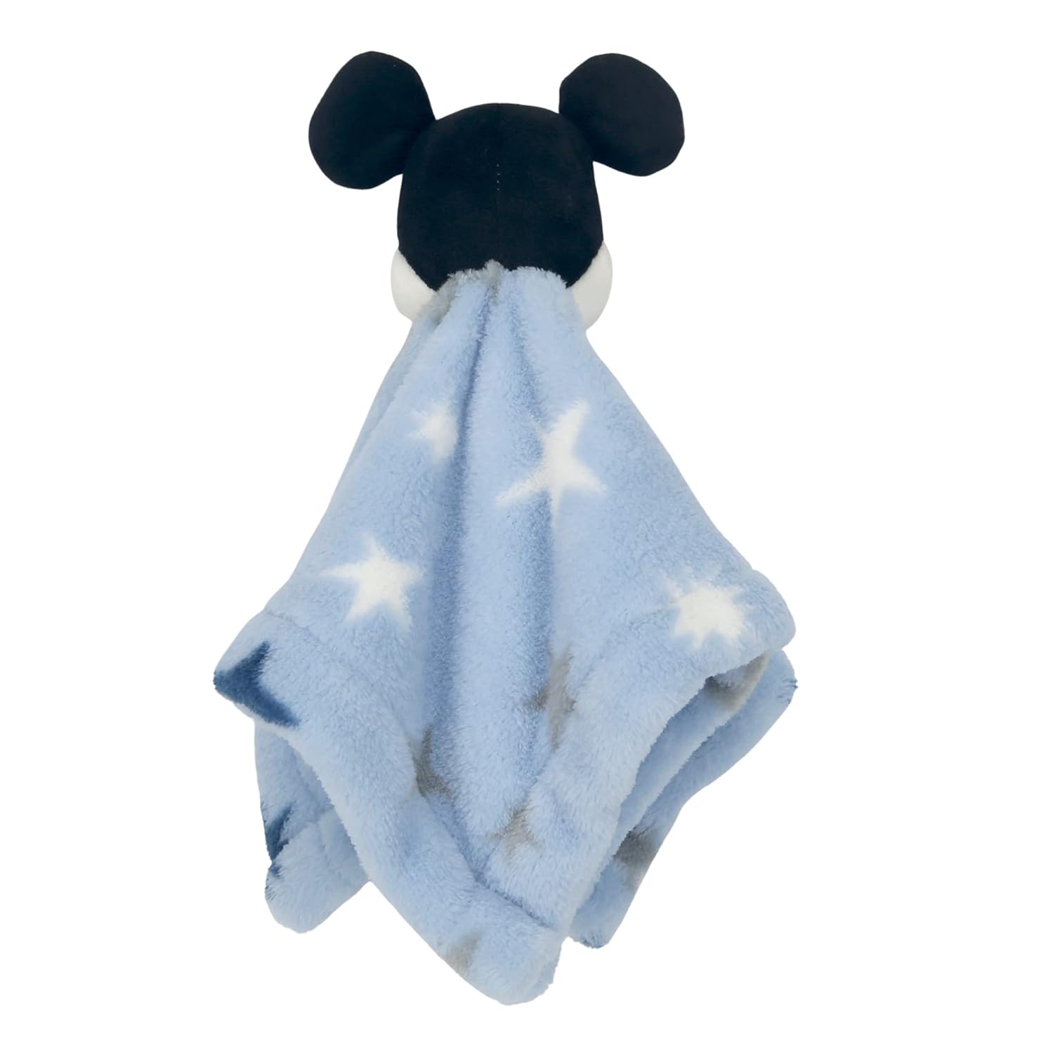 Lambs Ivy Disney Baby Mickey Mouse Stars Blue Lovey Blanket