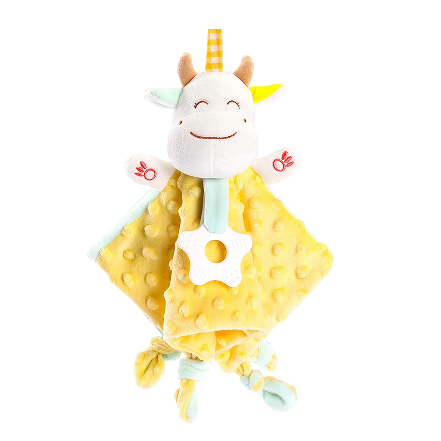 Upalupa Loveys Cow Security Blanket - Yellow