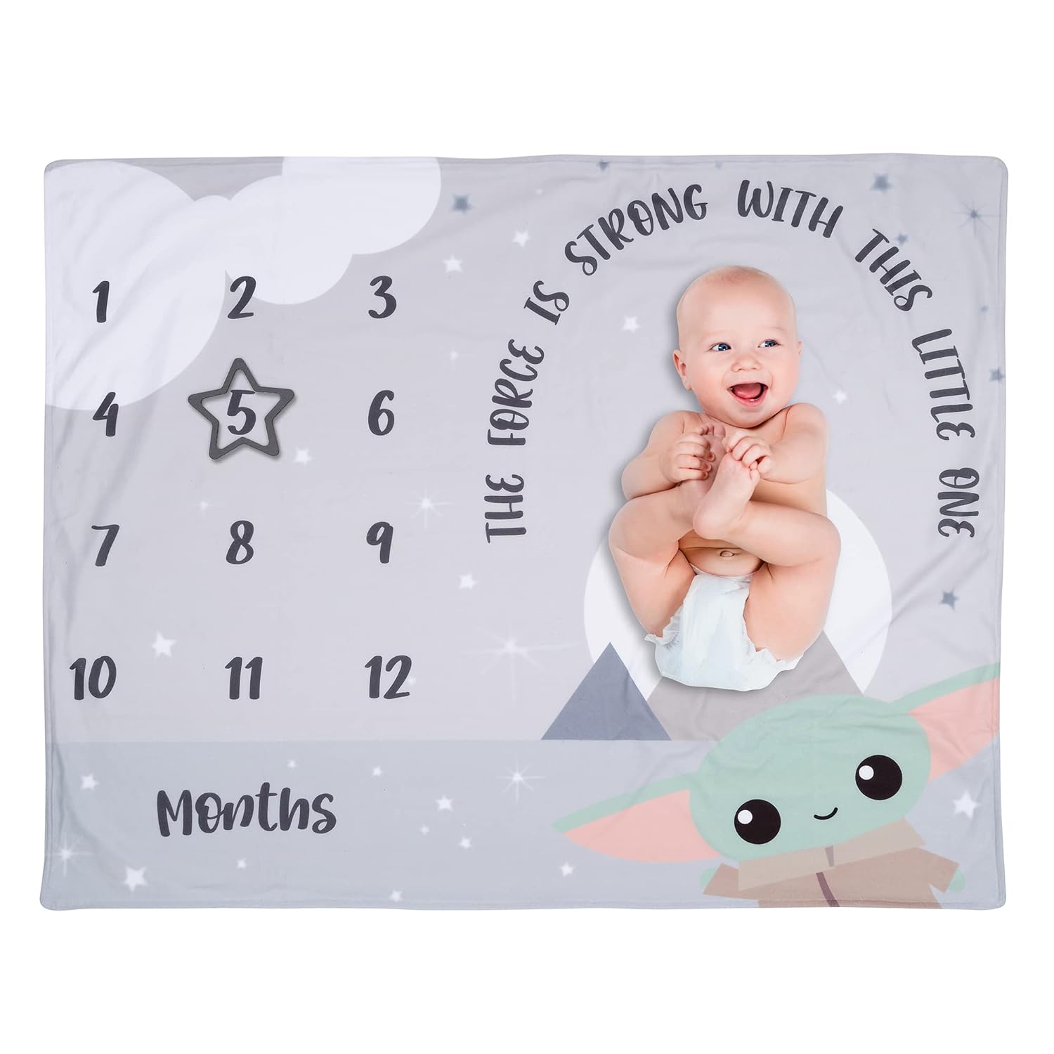 Lambs Ivy Star Wars The Child Fleece Blanket