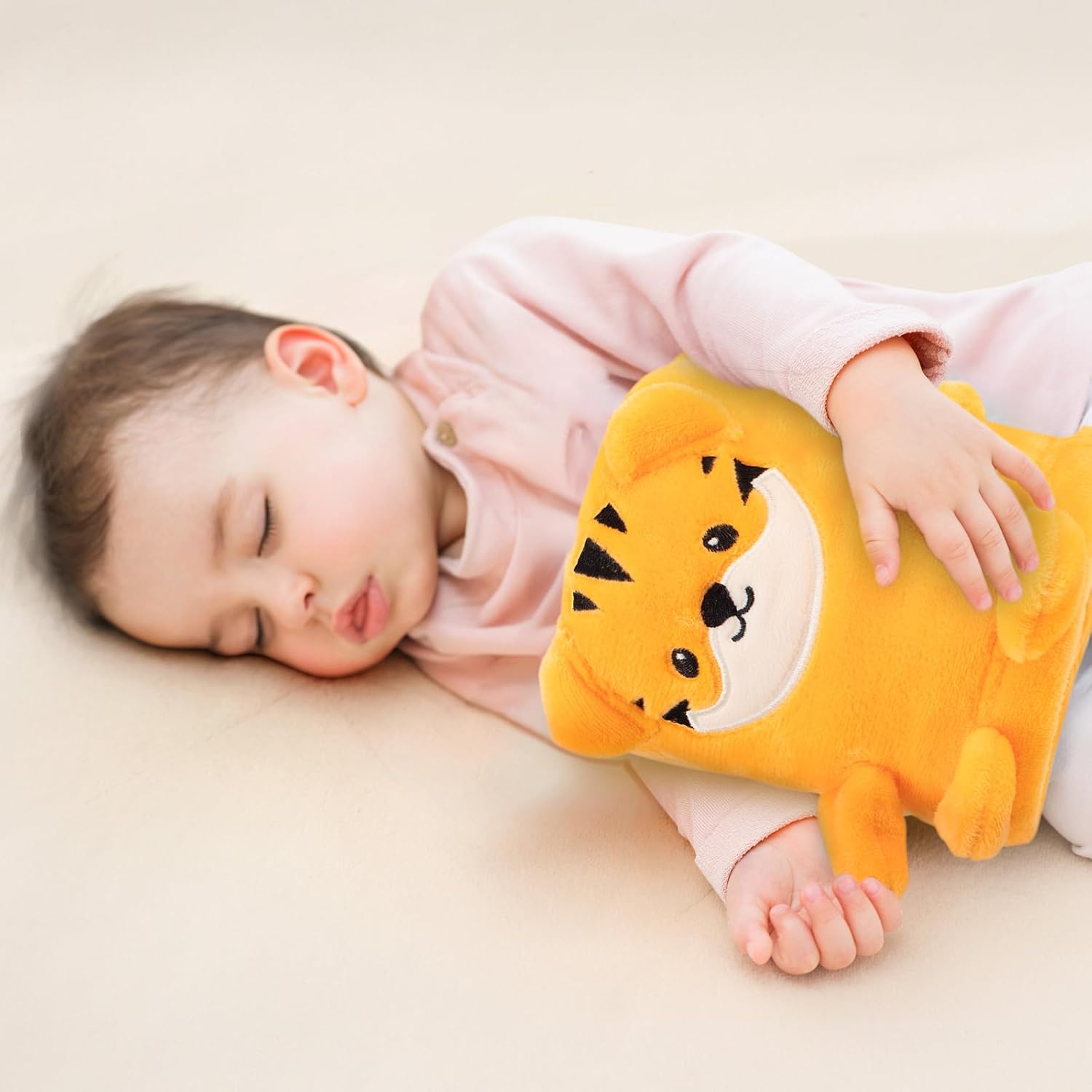 Babyhuggle Foldable Tiger Plush Blanket