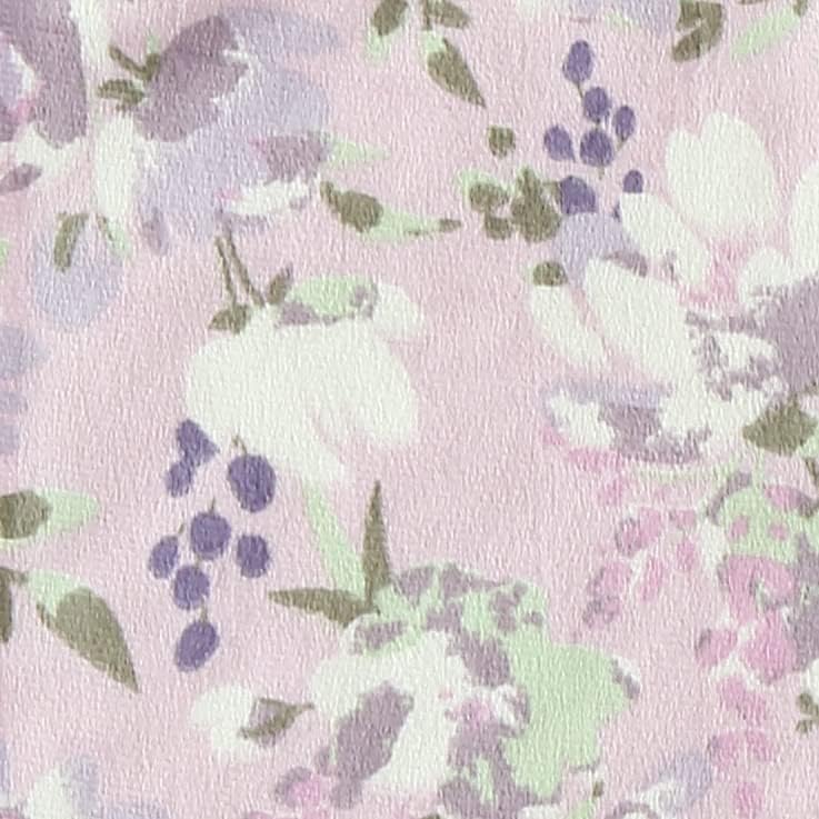CREVENT Baby Girls Blanket - Soft Minky 30x40 Inches Lavender Grapes