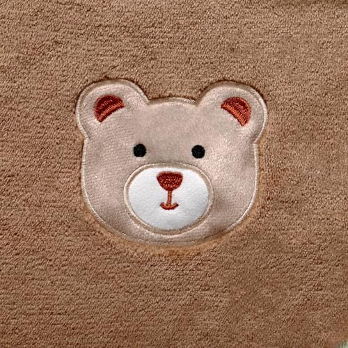 CREVENT 30X40 Fluffy Bear Baby Blanket