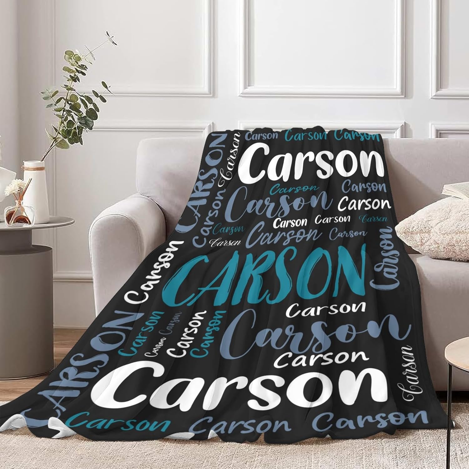 Personalized Baby Blanket with Name for Kids