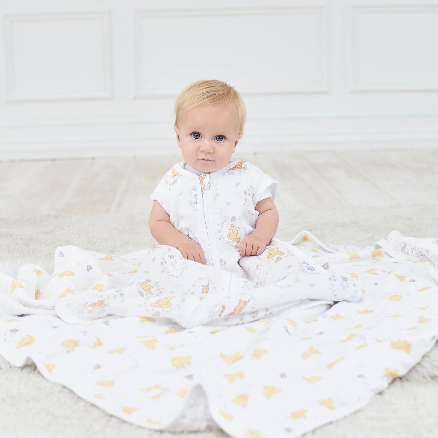 Aden Anais Winnie The Pooh Dream Blanket