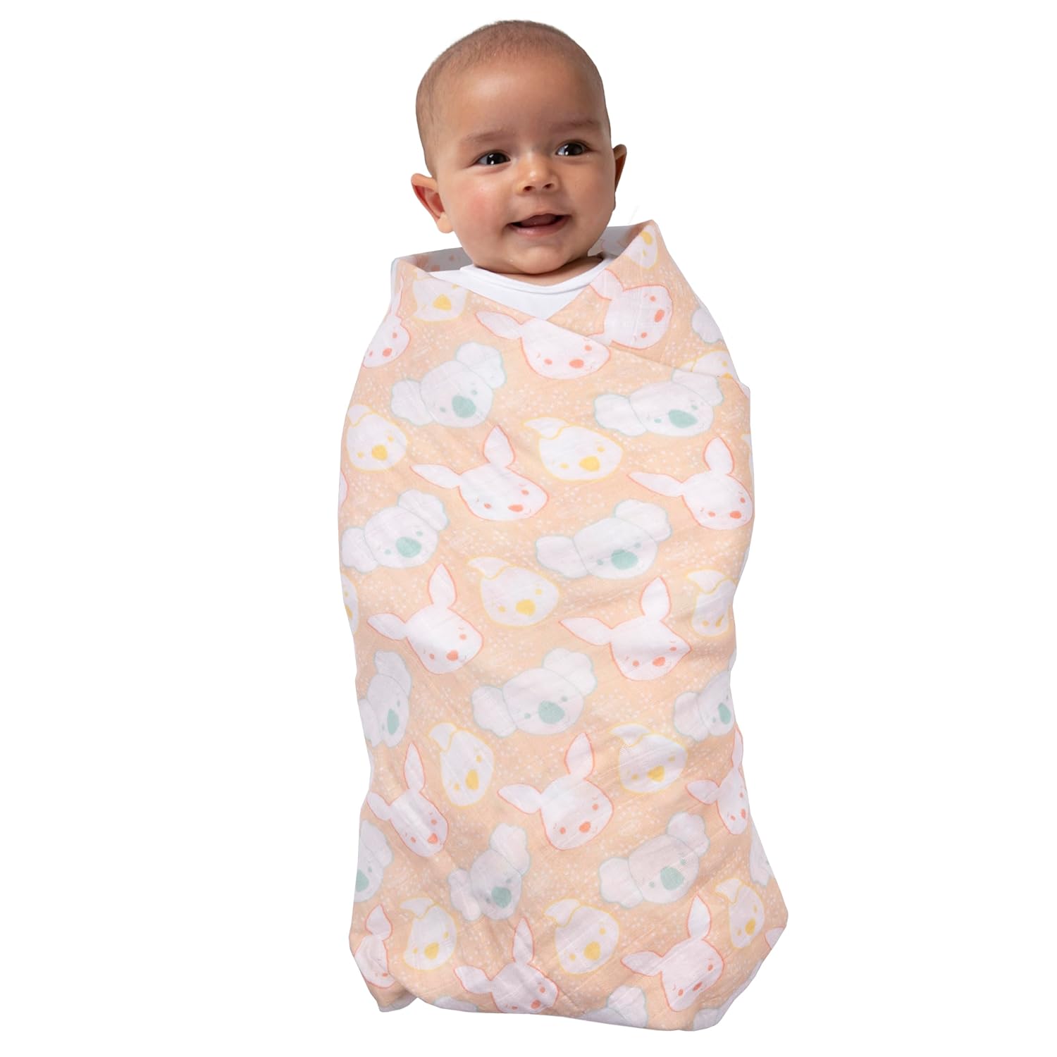 Playgro Fauna Friends Muslin Swaddle Blanket Set 1