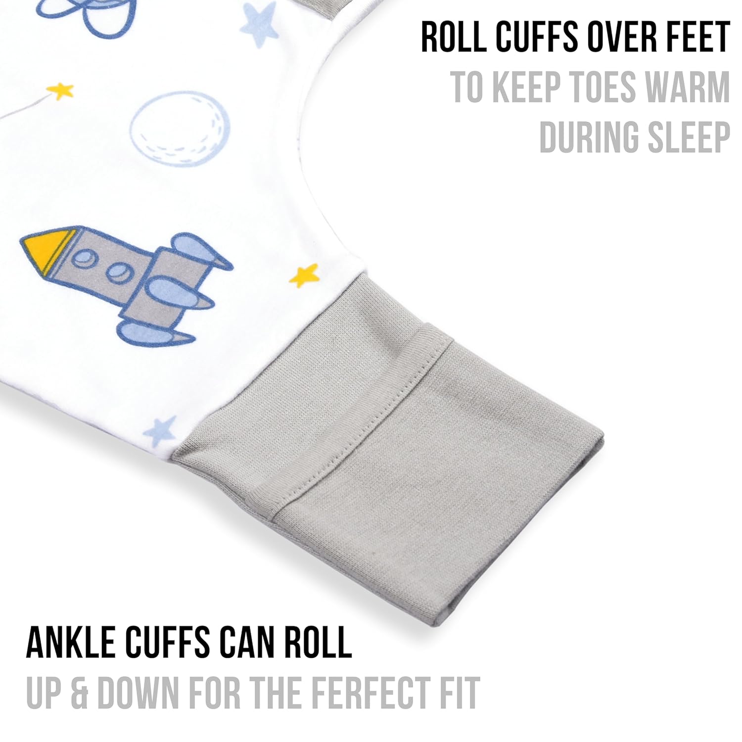 Mama Cheetah Toddler Sleep Sack with Feet 2T