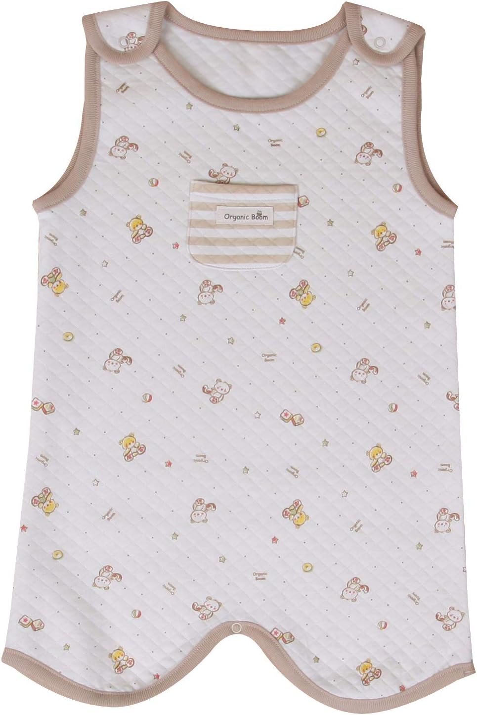 Organicboom 100 Organic Cotton Gomgomi Baby Vest Blanket