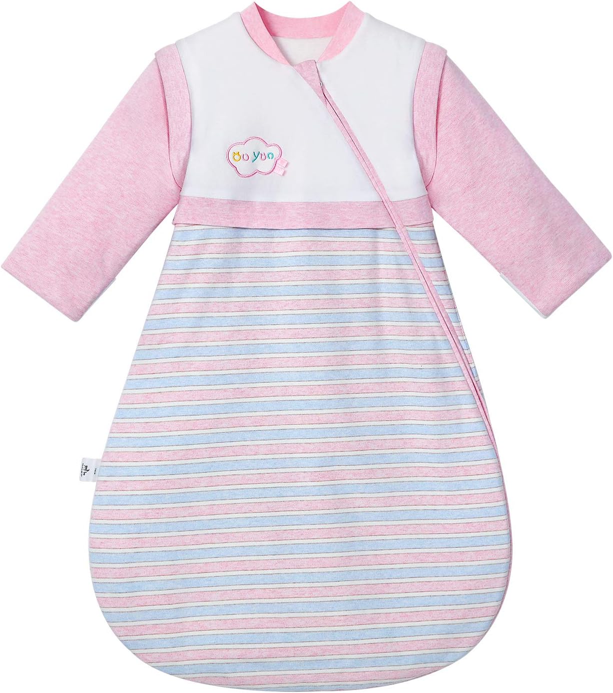 OuYun Organic Cotton Wearable Blanket for Baby