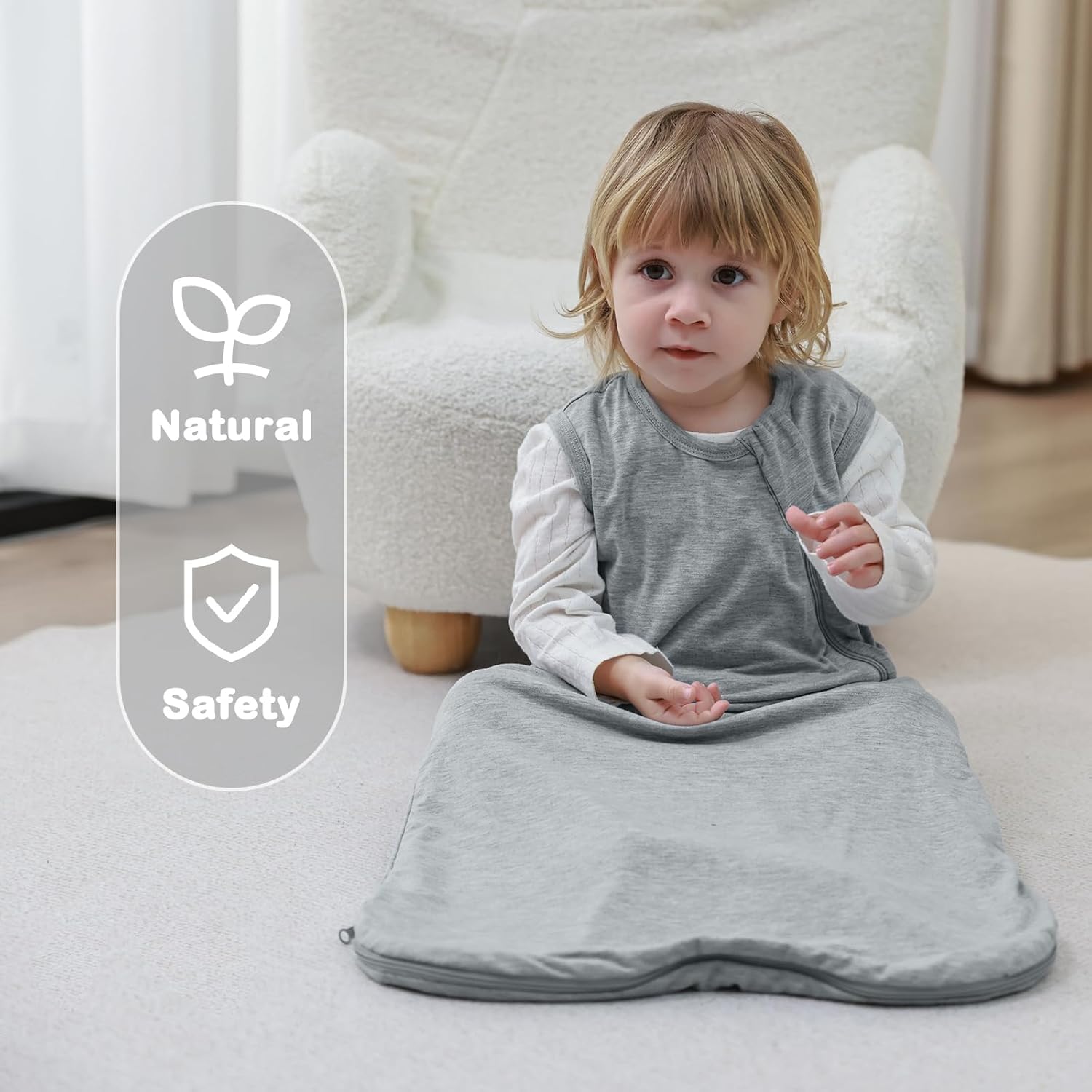 Mosebears Unisex Baby Sleep Sack 10 TOG 6-18 Months