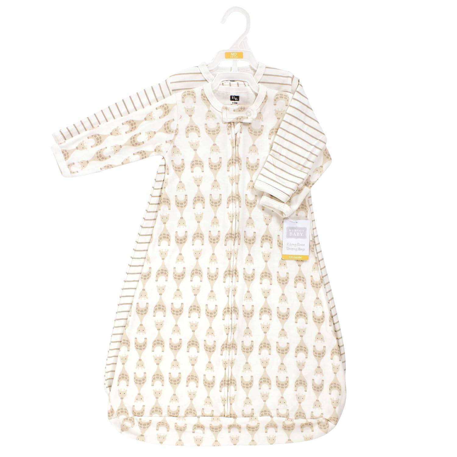 Hudson Baby Unisex Cotton Sleeping Bag 3-9 Months